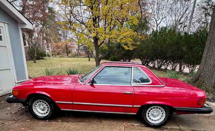 Mercedes nuova rossa